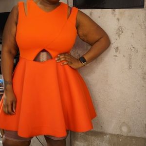 ASOS Double Strap Skater Dress